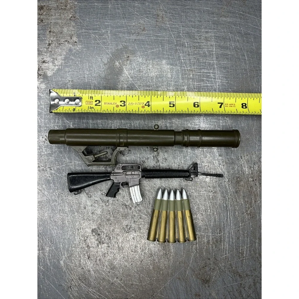 1/6 Scale WWII US Mortar Launcher Rifle Anti Tank Ammo GI Joe Ultimate Soldier‎